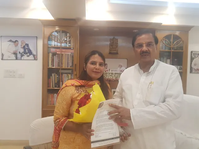Dharamveer Sewa Foundation leadership at a community meeting
